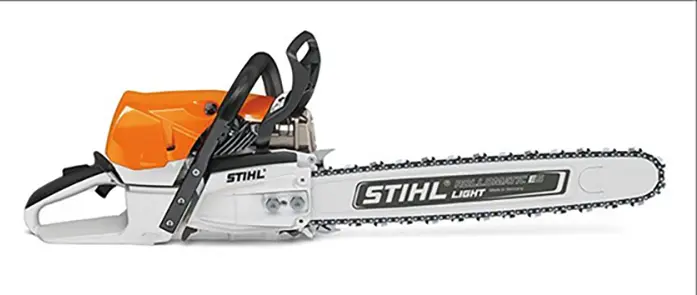 Foto dell’avviso ufficiale: STIHL Motosega — rischio: Tagli (A12/00215/22)
