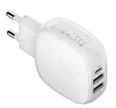 Photo de l’avis officiel: LDNIO EU Travel Charger Chargeur USB — risque: Choc électrique (A12/00198/22)