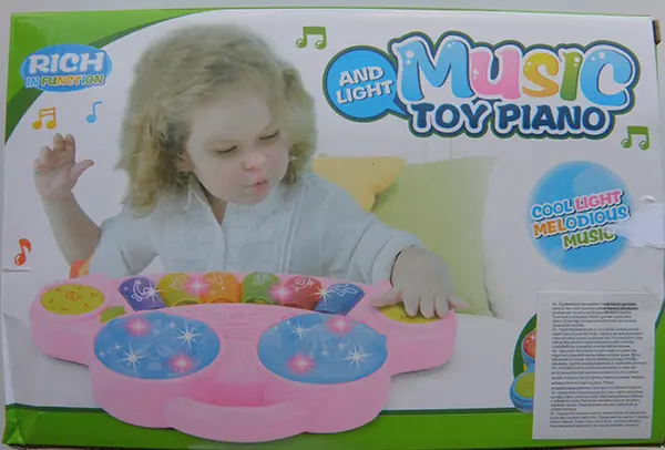 Foto do aviso oficial: Music Toy Piano Piano de brinquedo — risco: Químico