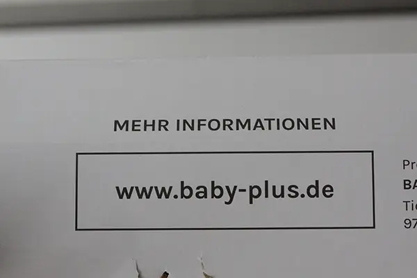 Photo de l’avis officiel: BabyPlus Marchette de bébé — risque: Blessures