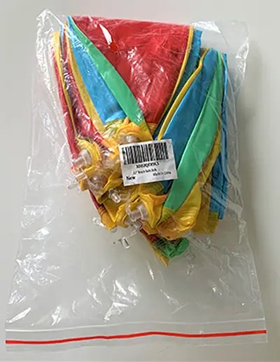 Photo de l’avis officiel: SYZ Beach Balls Bulk Ensemble de boules gonflables de plage — risque: Risque chimique & Étouffement