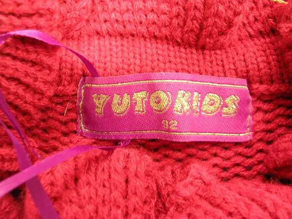 Foto aus der offiziellen Meldung: Yutokids Kinderpullover — Risiko: Ersticken