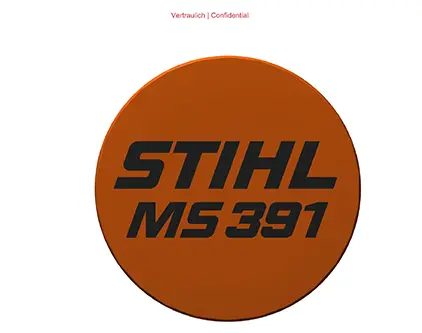 Foto dell’avviso ufficiale: STIHL Motosega — rischio: Tagli (A12/00306/22)