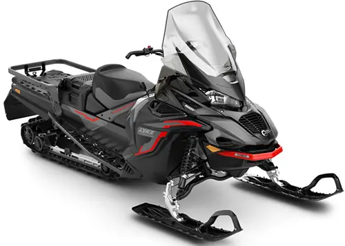 Photo from the official notice: Ski-Doo and Lynx Ski-Doo, Lynx snowmobile — fire risk
