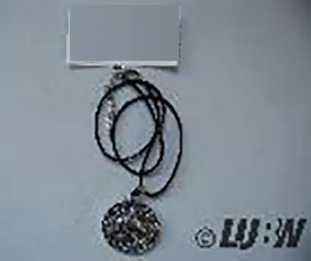 Photo de l’avis officiel: PikaLF Wolf-Halskette für Männer Collier — risque: Risque chimique