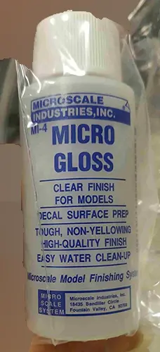 Photo de l’avis officiel: MICROSCAL INDUSTRIES MICRO GLOSS Vernis — risque: Risque chimique