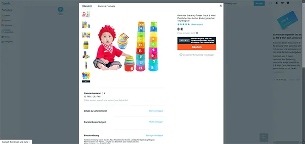 Foto dell’avviso ufficiale: New Baby Kleinkind ungiftige Spielzeuge pädagogische Stapelbecher Random Style Coppe di impilamento — rischio: Soffocamento per inalazione