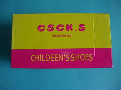 Photo de l’avis officiel: CSCK.S Children's shoes Chaussures pour enfants — risque: Étouffement