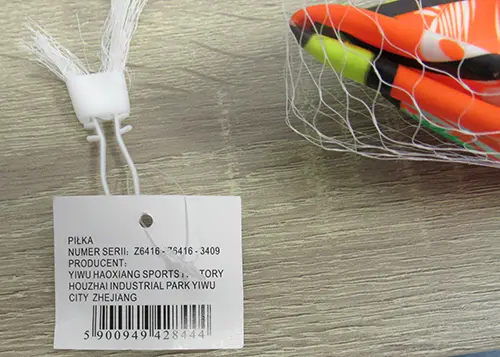 Photo de l’avis officiel: Gazelo Toys Pilka Boule en plastique — risque: Risque chimique