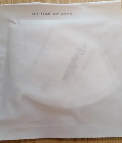 Photo de l’avis officiel: Boots Protective FFP2 NR Face Masks Masque filtre à particules — risque: Risque sanitaire/autre