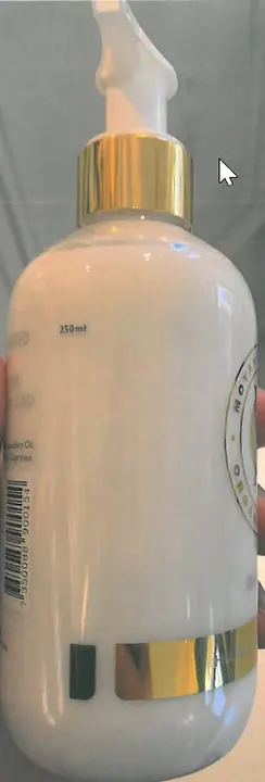 Photo de l’avis officiel: Moyana Corigan White Linen Hand &amp; Body Lotion Lotion pour la main et le corps — risque: Risque chimique