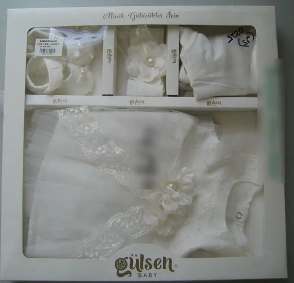 Foto del aviso oficial: Gülsen Baby Minik Gülücükler Icin/BABY RUHA Conjunto de ropa para bebés — riesgo: Atragantamiento