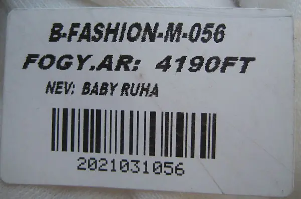 Foto del aviso oficial: Gülsen Baby Minik Gülücükler Icin/BABY RUHA Conjunto de ropa para bebés — riesgo: Atragantamiento