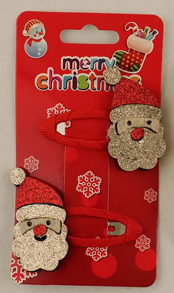 Photo de l’avis officiel: Merry Christmas Épingle à cheveux — risque: Risque chimique