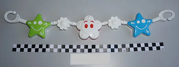 Foto do aviso oficial: TULLO Baby Rattle Brinquedo de chocalho — risco: Engasgamento (A12/00387/22)