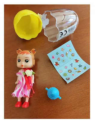 Foto do aviso oficial: JokiTime BEAUTIFUL MAGIC EGG Boneca de plástico — risco: Químico