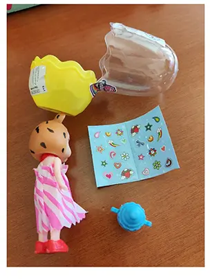 Foto do aviso oficial: JokiTime BEAUTIFUL MAGIC EGG Boneca de plástico — risco: Químico