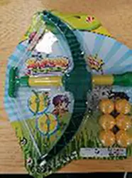 Foto aus der offiziellen Meldung: TA Kids Bow Toy Archery Set Outdoor Garden Toy Game I Spielzeugbogen-Set — Risiko: Sehschaden