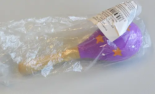 Foto aus der offiziellen Meldung: Grzechotka Rasselspielzeug — Risiko: Ersticken