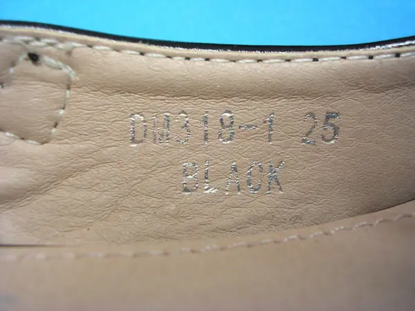 Photo de l’avis officiel: Kids Mimi Chaussures pour enfants — risque: Étouffement