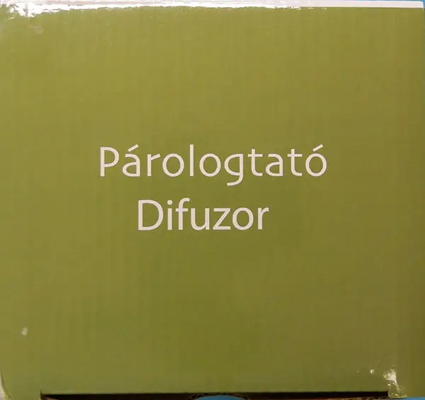 Photo de l’avis officiel: GMed Párologtató Difuzor Diffuseur d’arômes — risque: Risque microbiologique