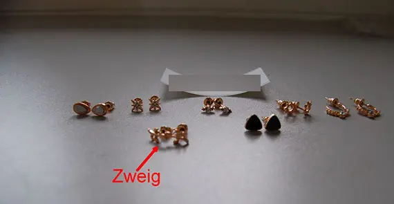 Photo from the official notice: CASSIECA CASSIECA 84 Paar Ohrringe Damen Hoop Ohrringe Gold Kleine Ohrstecker Set Ohrringe Creolen Gross Orri  — chemical risk