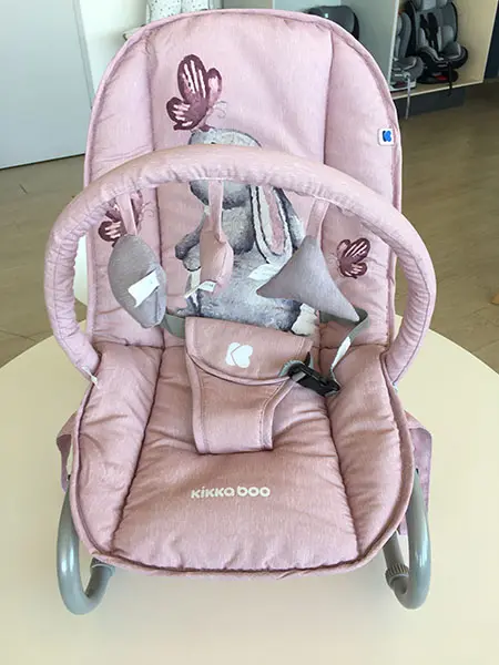 Photo from the official notice: Kikka boo Kikka boo Foliage reclined cradle — suffocation risk