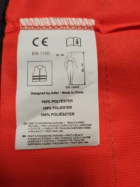 Photo de l’avis officiel: RIMECK Protective children's vest Gilet de visibilité — risque: Blessures