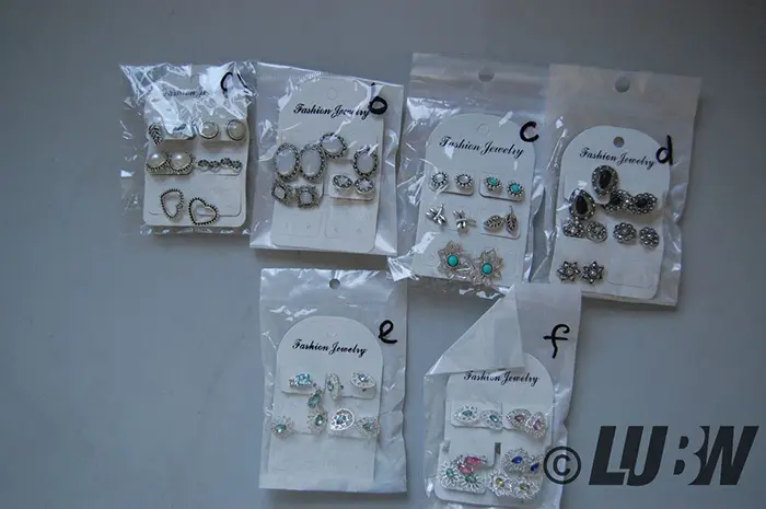 Foto aus der offiziellen Meldung: tmtonmoon tmtonmoon Damen Ohrringe Retro Elegant Türkis Edelstein Böho Ohrstrecker Klassisch Elegant Schmuck G — Risiko: Chemikalie