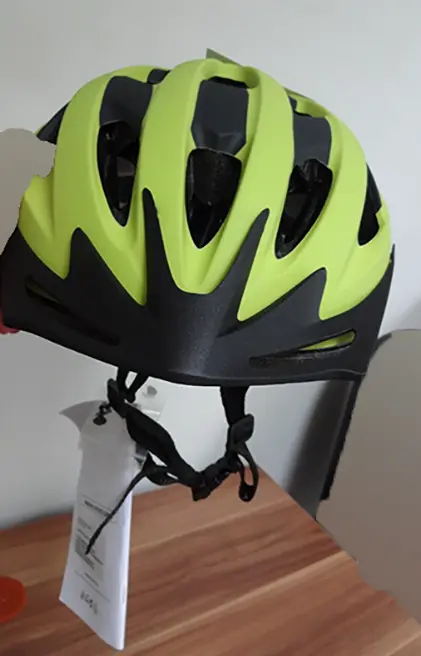 Photo de l’avis officiel: Polisport Sport Ride Helmet for cyclists Casque — risque: Blessures