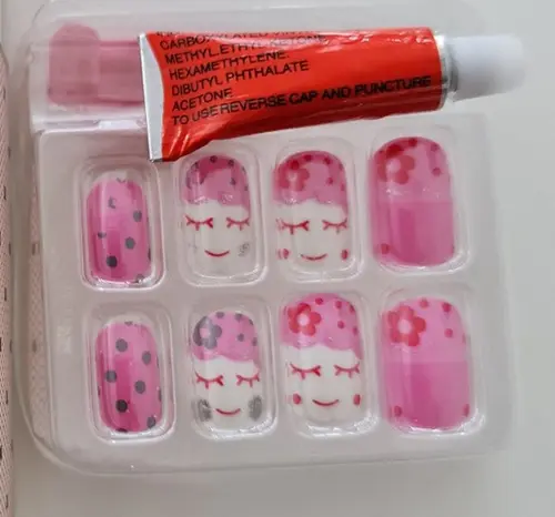 Foto dell’avviso ufficiale: NATURAL Natural point nails Unghie false — rischio: Rischio chimico