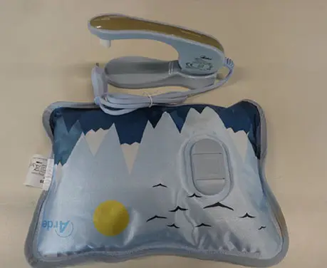 Photo de l’avis officiel: Ardes Sole mio soft Pochette d’eau chaude électrique — risque: Brûlures & Choc électrique