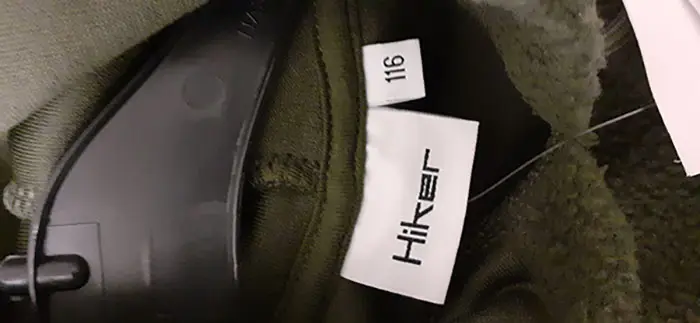 Foto aus der offiziellen Meldung: BRISTOL Bristol hoodie Kinder Kapuzenpullover — Risiko: Strangulierung