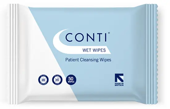 Photo from the official notice: Conti Conti Wet Wipes Patient Cleansing Wipes — microbiological risk