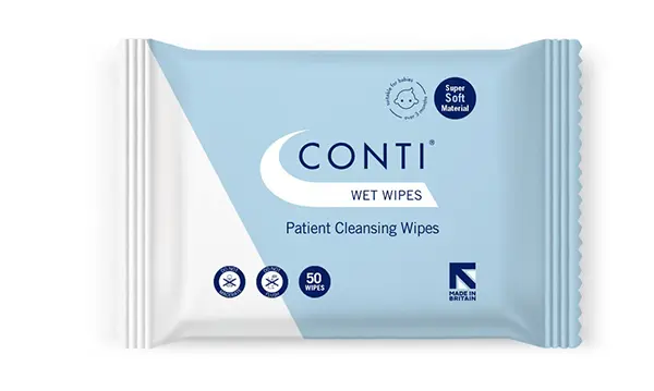 Photo from the official notice: Conti Conti Wet Wipes Patient Cleansing Wipes — microbiological risk