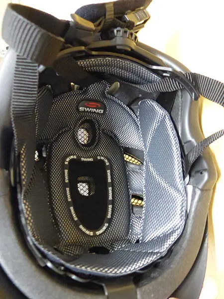 Photo de l’avis officiel: SWING SWING EQUESTRIAN SAFETY Casque d’équitation — risque: Blessures