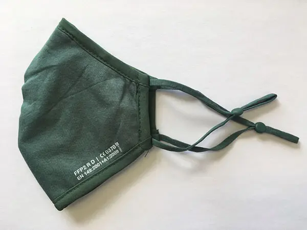 Photo from the official notice: YBUYOO YBUYOO Nano Technology Reusable Mask FFP2 R D particle filter mask — health risk