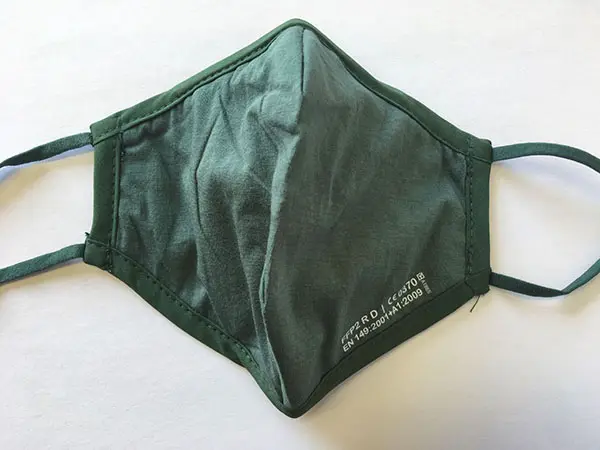 Photo from the official notice: YBUYOO YBUYOO Nano Technology Reusable Mask FFP2 R D particle filter mask — health risk