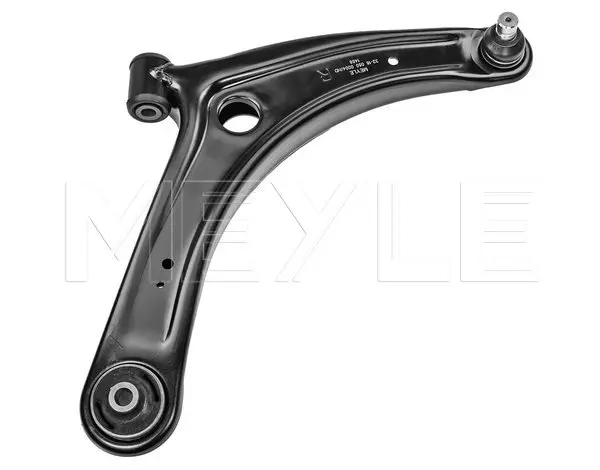 Photo from the official notice: Meyle AG OE-No.: 4013A281 &amp; 4013A282 vehicle part / front suspension control arm — injuries risk