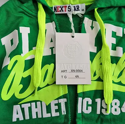 Foto do aviso oficial: Next Star Kids Hoodie infantil — risco: Estrangulamento