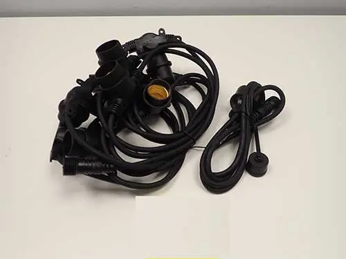 Photo de l’avis officiel: AIGOSTAR LED String Lights Chaîne d’éclairage — risque: Choc électrique
