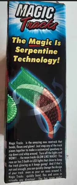 Foto uit de officiële melding: MAGIC Tracks Batterijbediende autospoor — risico: Milieu