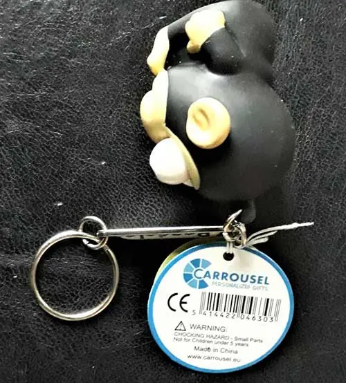 Photo de l’avis officiel: CARROUSEL POPEYED Porte-clés — risque: Étouffement