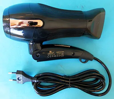 Photo de l’avis officiel: LEOVIN PROFESSIONAL HAIR DRYER Sèche-cheveux — risque: Brûlures & Choc électrique