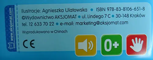 Photo from the official notice: Aksjomat Ksiazeczka kapielowa "Zwierzatka na lace" bath toy — chemical risk
