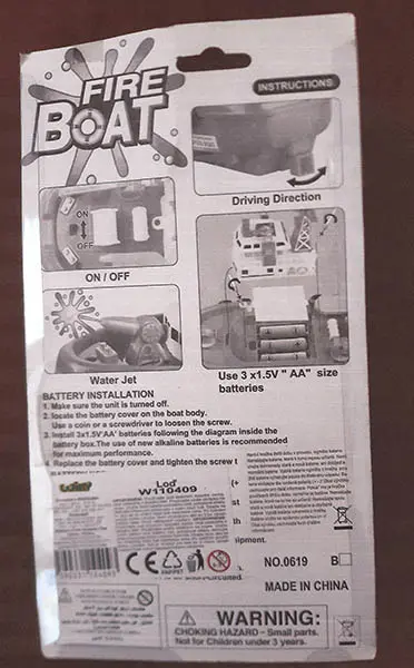 Foto dell’avviso ufficiale: loď MARINE RESCUE Giocattolo a batteria — rischio: Ambiente