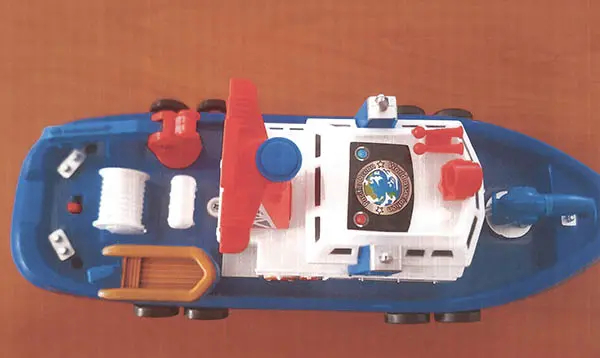 Foto dell’avviso ufficiale: loď MARINE RESCUE Giocattolo a batteria — rischio: Ambiente