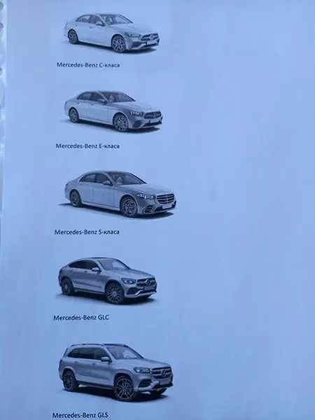 Foto do aviso oficial: Mercedes-Benz CLA, GLA, GLE/GLS, A-Class, AMG GT, C-Class, E-Class, S-Class Coupe/convertible, S-Class Automóv — risco: Ferimentos