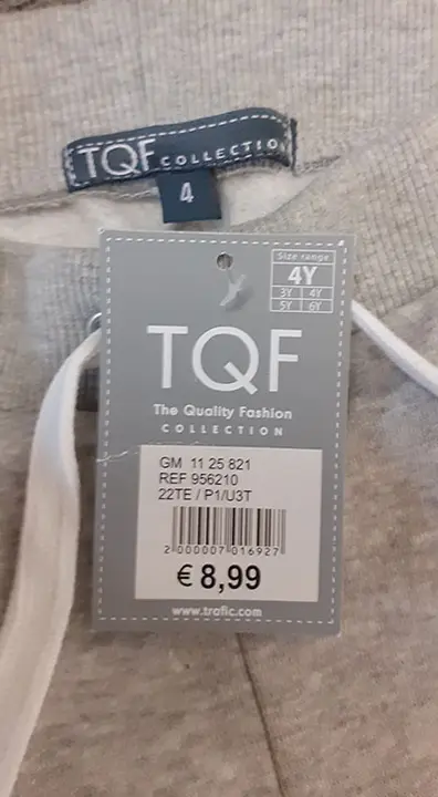 Foto dell’avviso ufficiale: TQF Collection TQF Collection Pantaloni per bambini — rischio: Lesioni