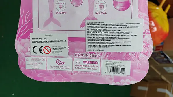Foto do aviso oficial: Princess Mermaid Boneca de plástico — risco: Químico